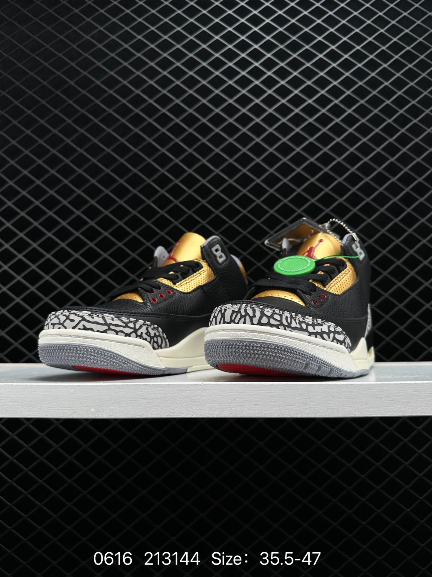 Air Jordan 3 WMNS “Black Gold”